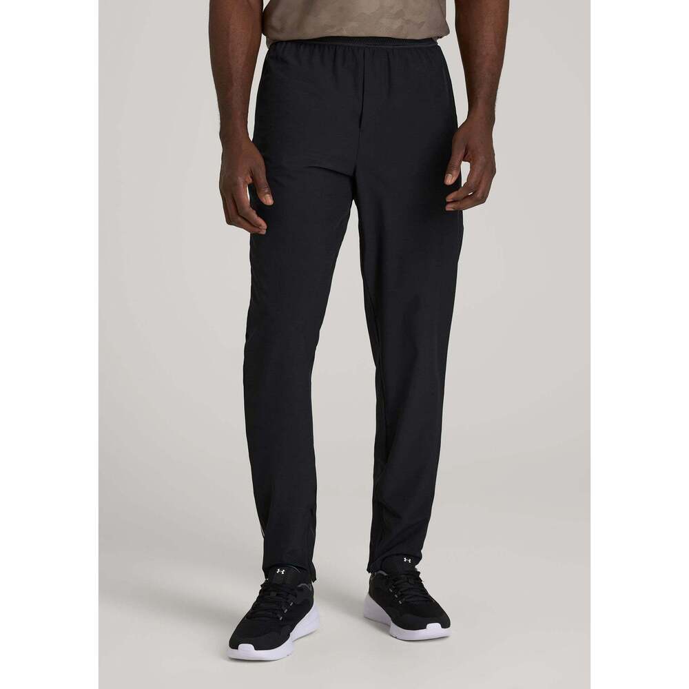 American Tall Featherweight Running Pants for Tall Men in Black Size SS / Tall /